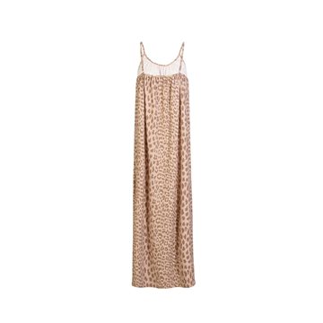 Liberté - Alma Long Strap Dress - Desert Lux Leo